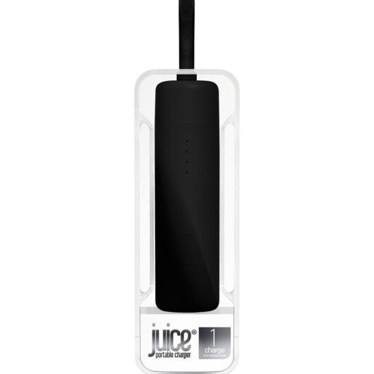 Juice Powerbank 1 Charge Black Colour