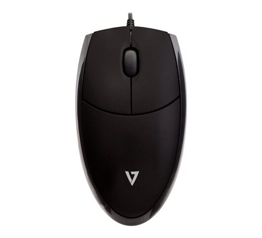 V7 MV3000 - mouse - USB - black