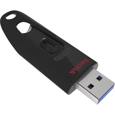 SanDisk Ultra® USB 3.0 USB stick 128 GB Black SDCZ48-128G-U46 USB A (USB 3.2 1st gen)